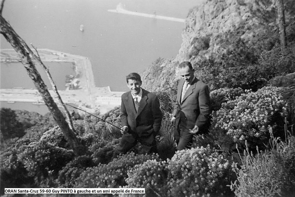 ORAN - Santa-Cruz Guy et un ami 1959 60 b.jpg